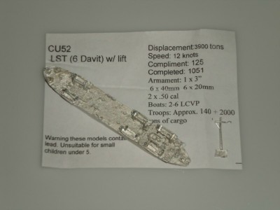 CU052 LST (6 Davit)